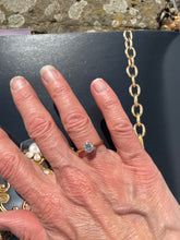 Load image into Gallery viewer, Solitaire Diamond Ring in 18ct Yellow Gold