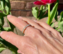 Load image into Gallery viewer, Half Eternity Diamond Ring in 18ct Yellow Gold