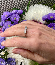 Load image into Gallery viewer, Five Stone Diamond Ring in Platinum