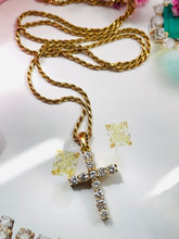 Load image into Gallery viewer, Diamond Cross Pendant