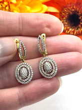 Load image into Gallery viewer, Gorgeous Diamond Drop Earrings