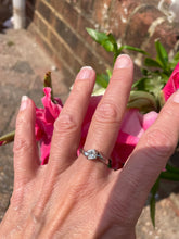 Load image into Gallery viewer, Princess Cut Diamond Set in 18ct White Gold