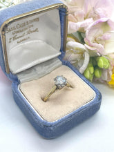 Load image into Gallery viewer, Preloved stunning diamond solitaire ring.