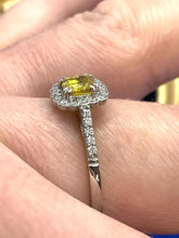 Load image into Gallery viewer, Yellow Sapphire Ring