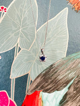 Load image into Gallery viewer, Sapphire and Diamond Preloved Pendant