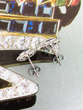 Load image into Gallery viewer, Sumptuous Sapphire & Diamond Stud Earrings