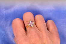 Load image into Gallery viewer, Ruby and Diamond Ring in 18ct Yellow Gold