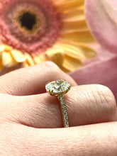 Load image into Gallery viewer, 1.50ct Champagne Diamond Ring Set in 18ct Yellow Gold