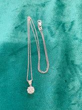 Load image into Gallery viewer, 1.07ct Diamond Solitaire Pendant with 18ct White Gold Chain