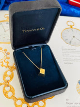 Load image into Gallery viewer, Tiffany & Co Pendant Set in 18ct Yellow Gold