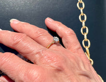 Load image into Gallery viewer, Solitaire Diamond Ring in 18ct Yellow Gold