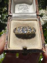 Load image into Gallery viewer, 18ct Gold Old Cut Diamond Ring – 2ct Total