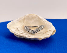 Load image into Gallery viewer, Wishbone Diamond Ring in 18ct White Gold