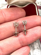 Load image into Gallery viewer, 0.85ct Diamond Studs