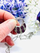 Load image into Gallery viewer, Handbag Pendant Set in 18ct White Gold