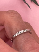 Load image into Gallery viewer, Half Eternity Diamond Ring in 18ct White Gold