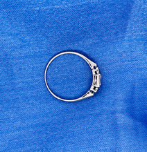 Load image into Gallery viewer, Three Stone Diamond Ring Set in 18ct White Gold