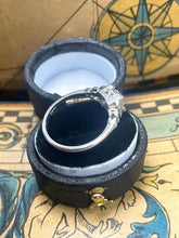 Load image into Gallery viewer, Art Deco Inspired Solitaire Ring