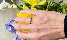 Load image into Gallery viewer, Bypass Diamond Ring in 18ct White Gold