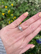 Load image into Gallery viewer, Beautiful Art Deco Diamond Ring Set in 14ct White Gold