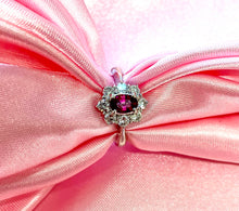 Load image into Gallery viewer, Ruby and Diamond Ring Set In Platinum