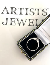 Load image into Gallery viewer, Diamond Ring Set in 18ct White Gold