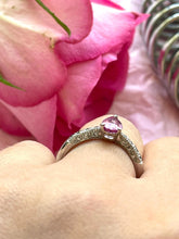 Load image into Gallery viewer, Prettiest in Pink Sapphire Ring