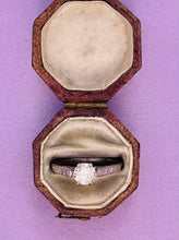 Load image into Gallery viewer, Solitaire Diamond Ring in 18ct White Gold