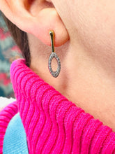 Load image into Gallery viewer, Diamond Contemporary Earrings
