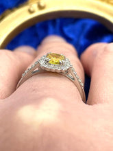 Load image into Gallery viewer, Yellow Sapphire Ring