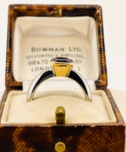 Load image into Gallery viewer, Incredible Garnet and Diamond Ring in 18ct Yellow Gold and White Gold
