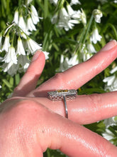 Load image into Gallery viewer, Uplifting Yellow Sapphire & Diamond Art Deco Revival Ring