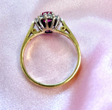 Load image into Gallery viewer, Superb Ruby and Diamond Ring Set in 18ct Yellow Gold