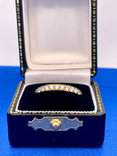 Load image into Gallery viewer, Half Eternity Diamond Ring in 18ct Yellow Gold