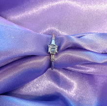 Load image into Gallery viewer, Emerald and Tapered Baguette Cut Diamond Ring in Platinum