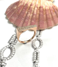 Load image into Gallery viewer, Diamond Ring Set in 18ct Rose Gold
