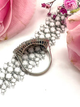 Load image into Gallery viewer, Sapphire & Diamond Trilogy Ring