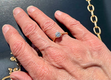 Load image into Gallery viewer, Solitaire Diamond Ring in 18ct Yellow Gold