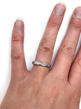 Load image into Gallery viewer, Half Eternity Ring Set in 9ct White Gold