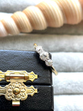 Load image into Gallery viewer, Three Stone Diamond Ring Set in 18ct Yellow Gold