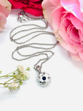 Load image into Gallery viewer, Sapphire and Diamond Preloved Pendant