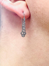 Load image into Gallery viewer, Beautiful Diamond Drop Earrings Set in Platinum