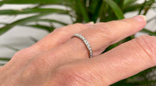 Load image into Gallery viewer, Full Eternity Ring in Platinum