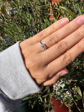 Load image into Gallery viewer, Vintage Diamond Cluster Ring in Platinum