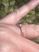 Load image into Gallery viewer, Ruby and Diamond Ring Set in 18ct Yellow Gold