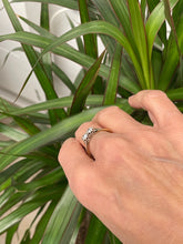 Load image into Gallery viewer, Old Cut Diamond 2 Stone Ring in 18ct Yellow Gold and Platinum