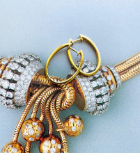 Load image into Gallery viewer, Diamond Hoops