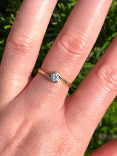 Load image into Gallery viewer, Diamond Ring Set in 18ct Yellow Gold