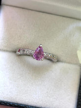 Load image into Gallery viewer, Prettiest in Pink Sapphire Ring
