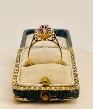 Load image into Gallery viewer, Ruby and Diamond Ring in 18ct Yellow Gold